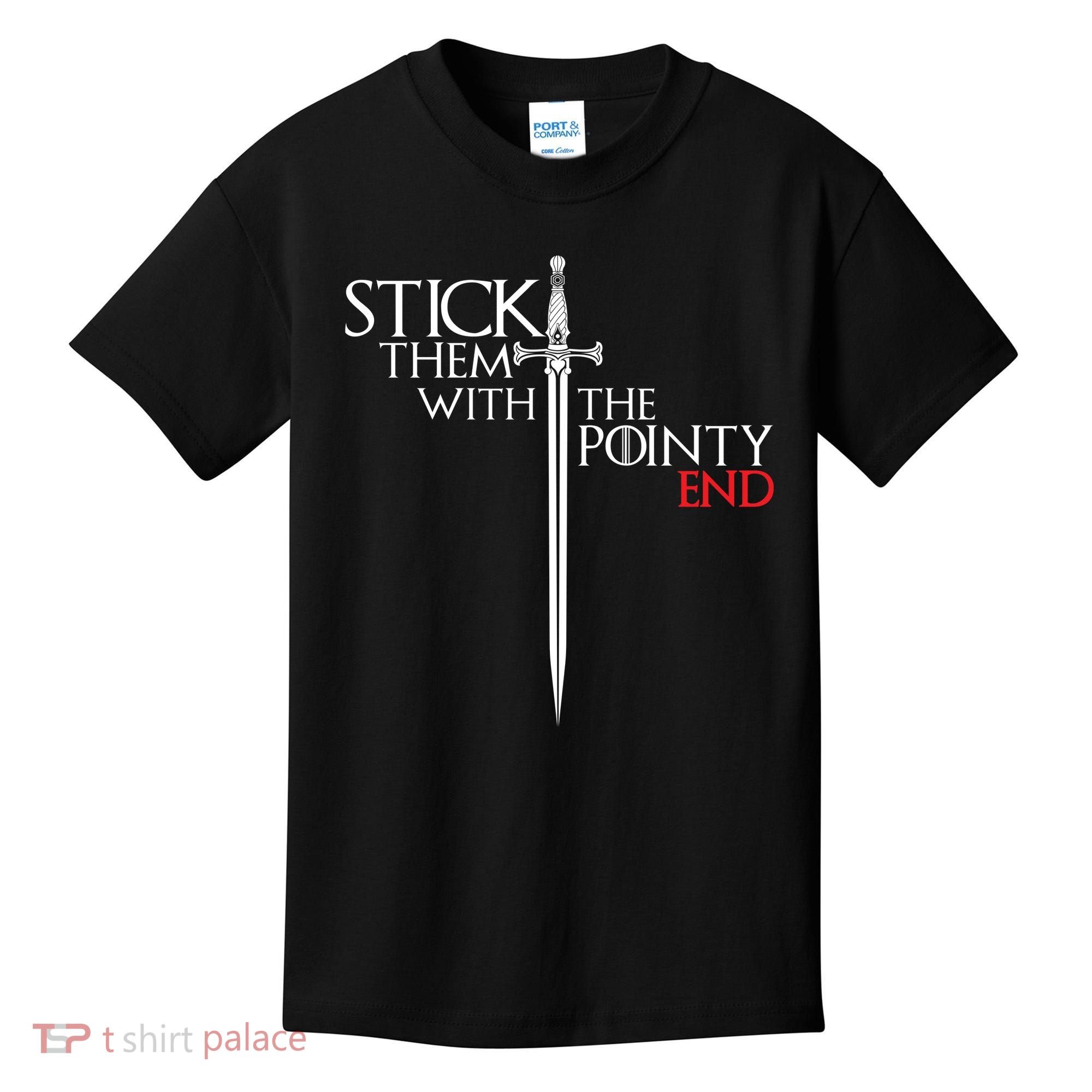 Stick Them With The Pointy End Kids T-Shirt