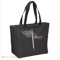 Stick Them With The Pointy End Tote Bag thumb 2
