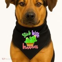 Stick With Kindness USA-Made Doggie Bandana thumb 1