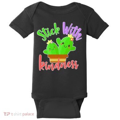 Stick With Kindness Baby Bodysuit