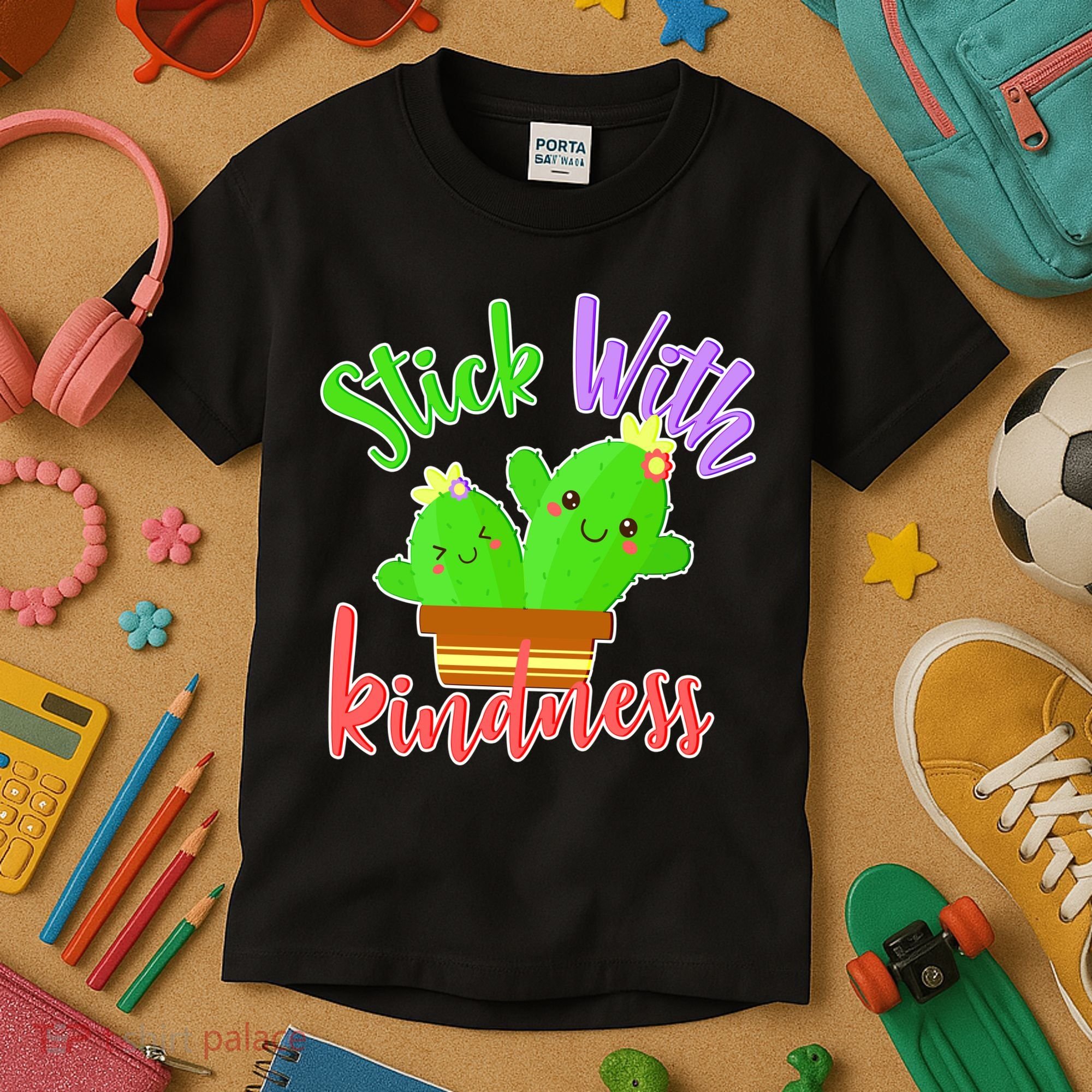 Stick With Kindness Kids T-Shirt