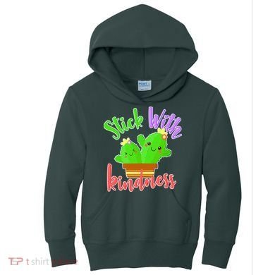 Stick With Kindness Kids Hoodie