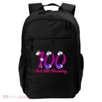 Still Blooming 100th Birthday Flowers Backpack thumb 0