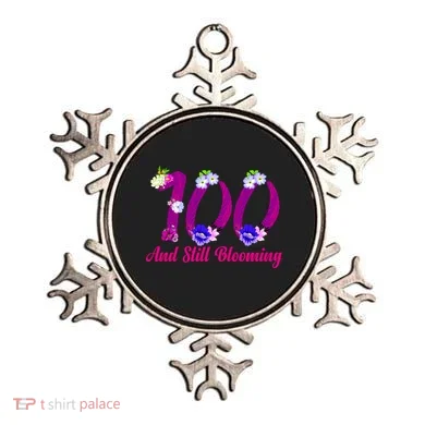 Still Blooming 100th Birthday Flowers Ornament