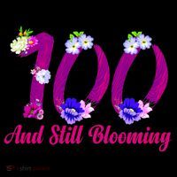 Still Blooming 100th Birthday Flowers Women's Long Sleeve Shirt thumb 2