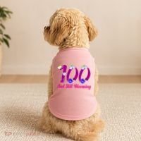 Still Blooming 100th Birthday Flowers Doggie Tank thumb 2