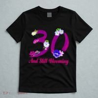 Still Blooming 30th Birthday Flowers T-Shirt thumb 5