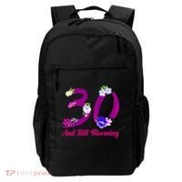 Still Blooming 30th Birthday Flowers Backpack thumb 0