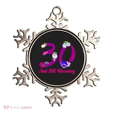 Still Blooming 30th Birthday Flowers Ornament