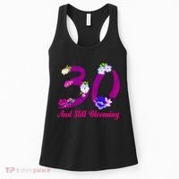 Still Blooming 30th Birthday Flowers Women's Tank Top thumb 0