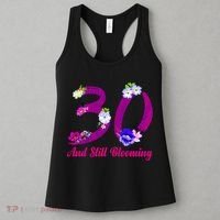 Still Blooming 30th Birthday Flowers Women's Tank Top thumb 3