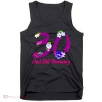 Still Blooming 30th Birthday Flowers Tank Top thumb 0