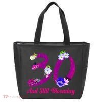 Still Blooming 30th Birthday Flowers Tote Bag thumb 0
