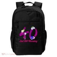 Still Blooming 40th Birthday Flowers Backpack thumb 0