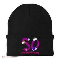 Still Blooming 50th Birthday Flowers Beanie thumb 0