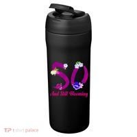 Still Blooming 50th Birthday Flowers 24oz Duet Stainless Steel Tumbler thumb 3