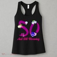 Still Blooming 50th Birthday Flowers Women's Tank Top thumb 3