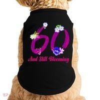 Still Blooming 60th Birthday Flowers Doggie Tank thumb 0