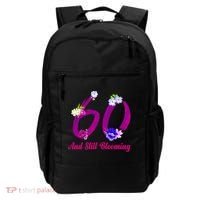 Still Blooming 60th Birthday Flowers Backpack thumb 0