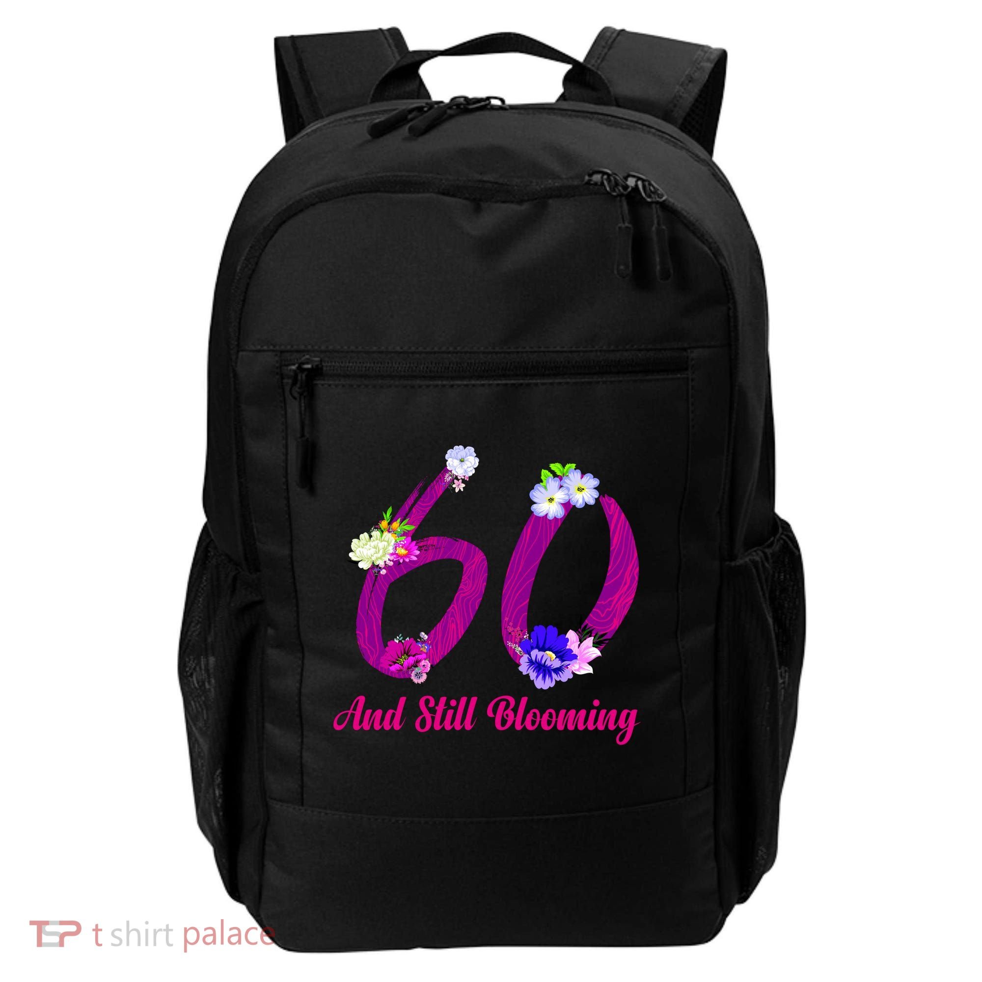 Still Blooming 60th Birthday Flowers Backpack