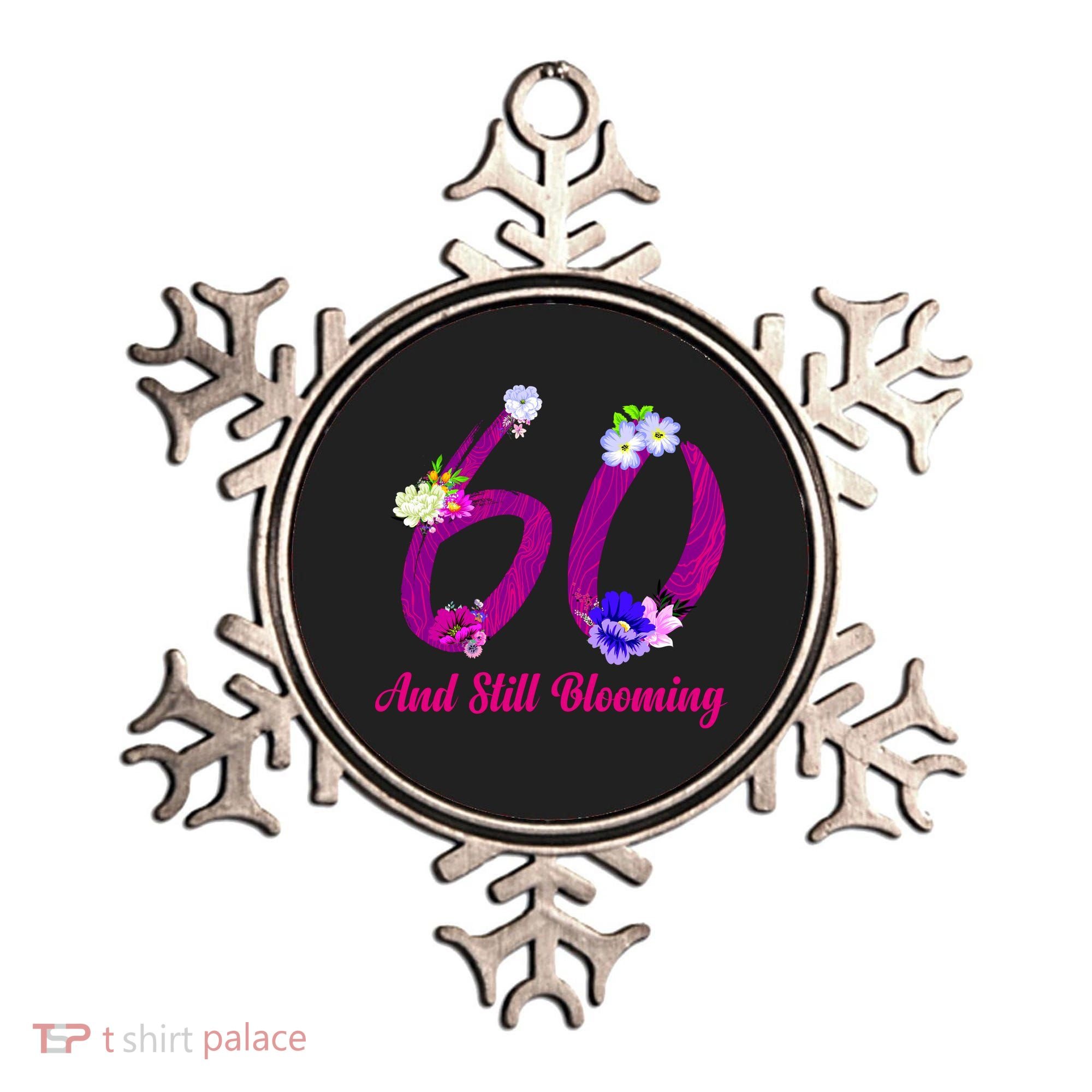 Still Blooming 60th Birthday Flowers Ornament
