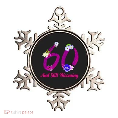 Still Blooming 60th Birthday Flowers Ornament