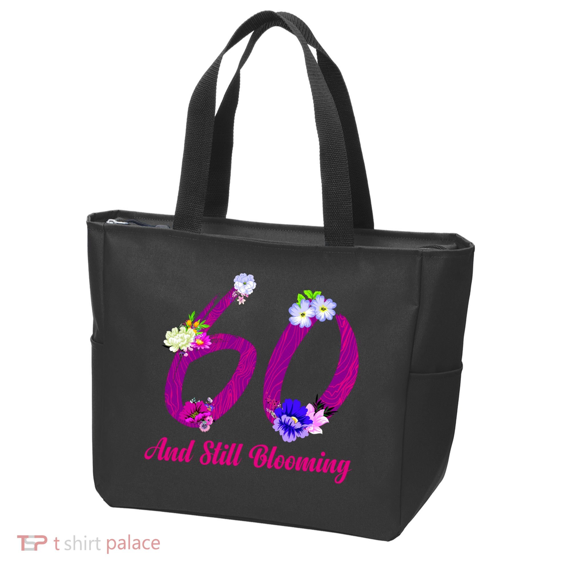 Still Blooming 60th Birthday Flowers Tote Bag