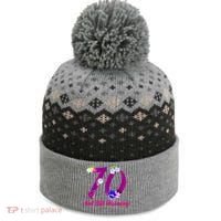 Still Blooming 70th Birthday Flowers The Baniff Cuffed Pom Beanie thumb 0