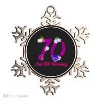 Still Blooming 70th Birthday Flowers Ornament thumb 0
