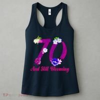 Still Blooming 70th Birthday Flowers Women's Tank Top thumb 3