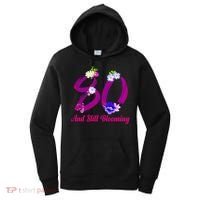 Still Blooming 80th Birthday Flowers Women's Hoodie thumb 0