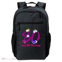 Still Blooming 80th Birthday Flowers Backpack thumb 0