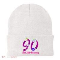 Still Blooming 90th Birthday Flowers Beanie thumb 0