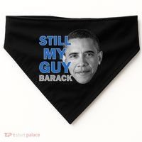 Still My Guy Barack Obama USA-Made Doggie Bandana thumb 0