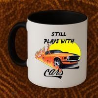 Still Plays With Cars Matching Family Coffee Mug thumb 2