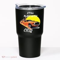 Still Plays With Cars Matching Family Tumbler thumb 0