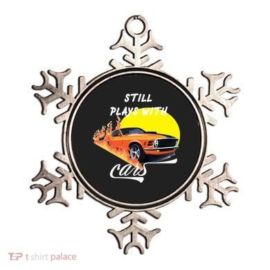 Still Plays With Cars Matching Family Ornament
