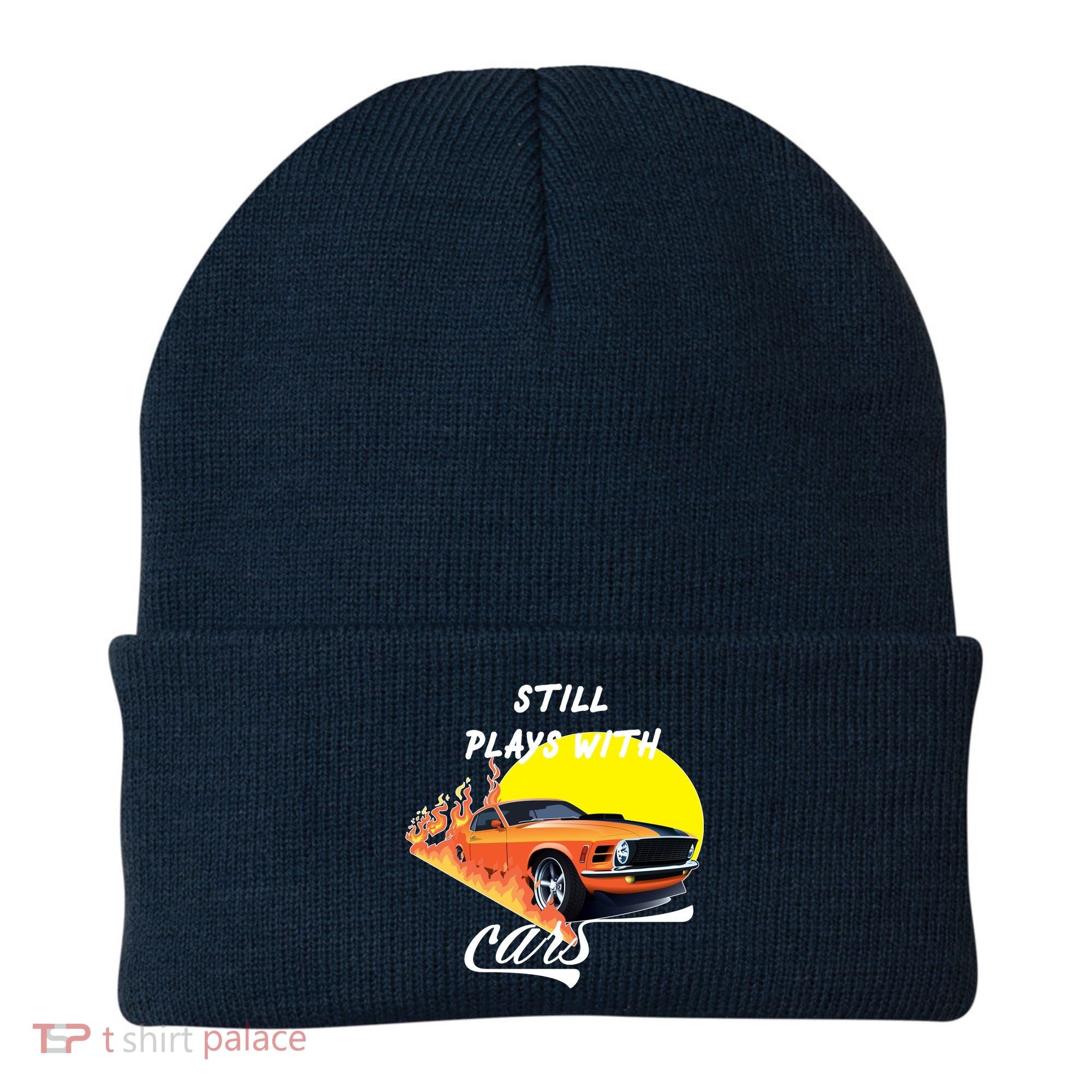 Still Plays With Cars Matching Family Beanie