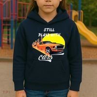 Still Plays With Cars Matching Family Kids Hoodie thumb 3
