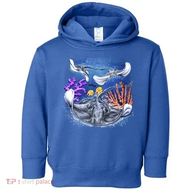 Stingrays Toddler Hoodie