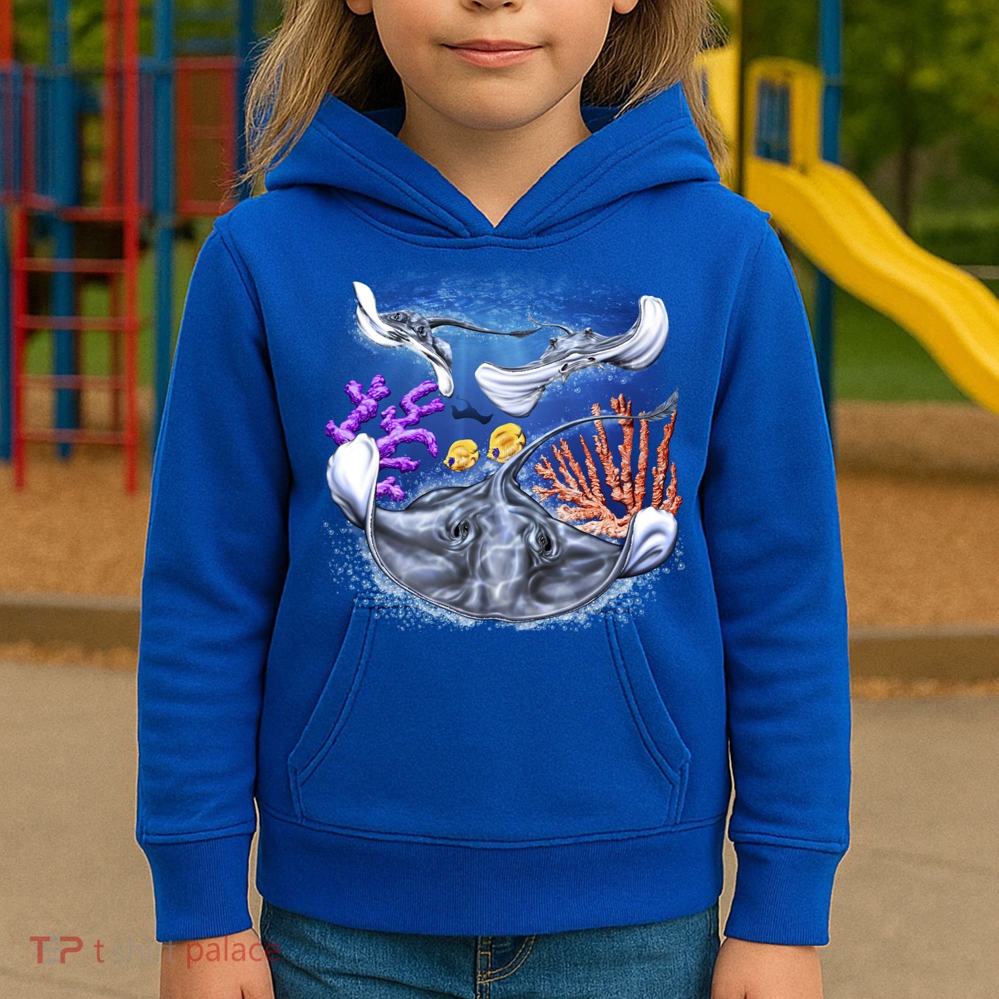 Stingrays Kids Hoodie