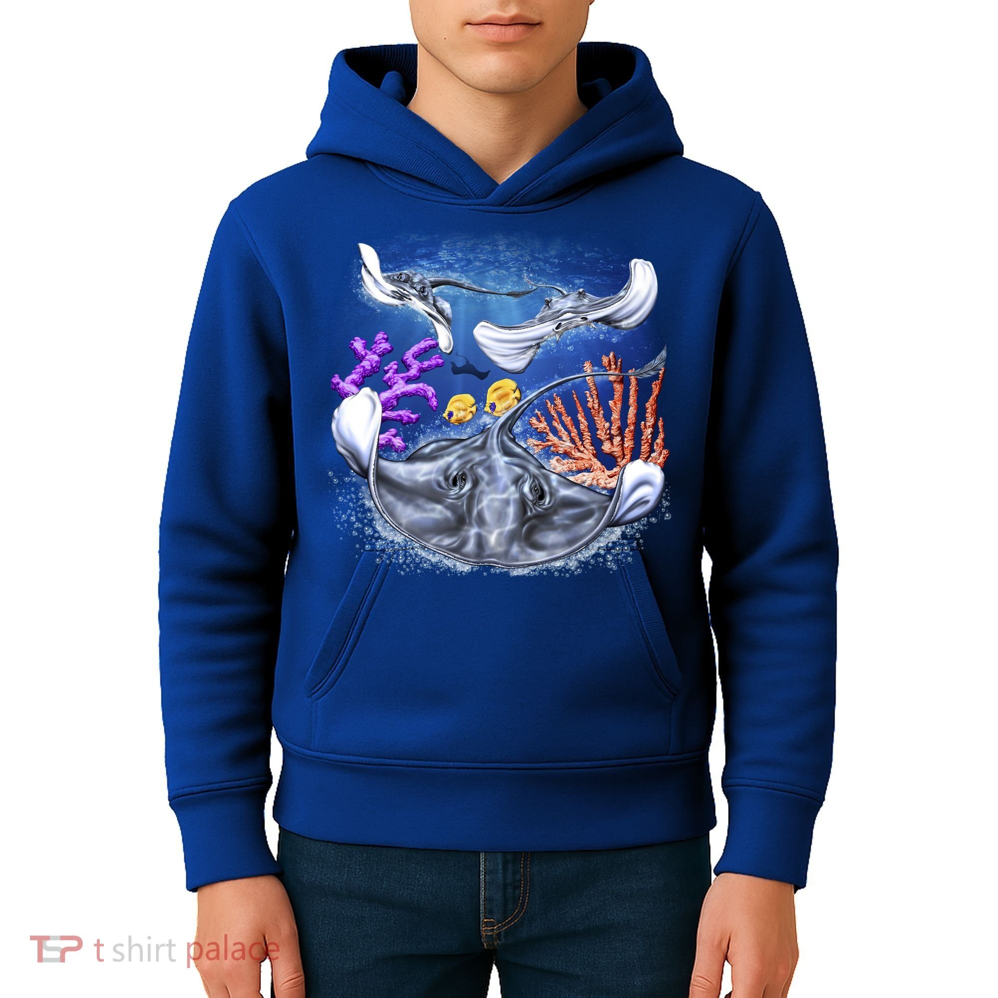 Stingrays Kids Hoodie