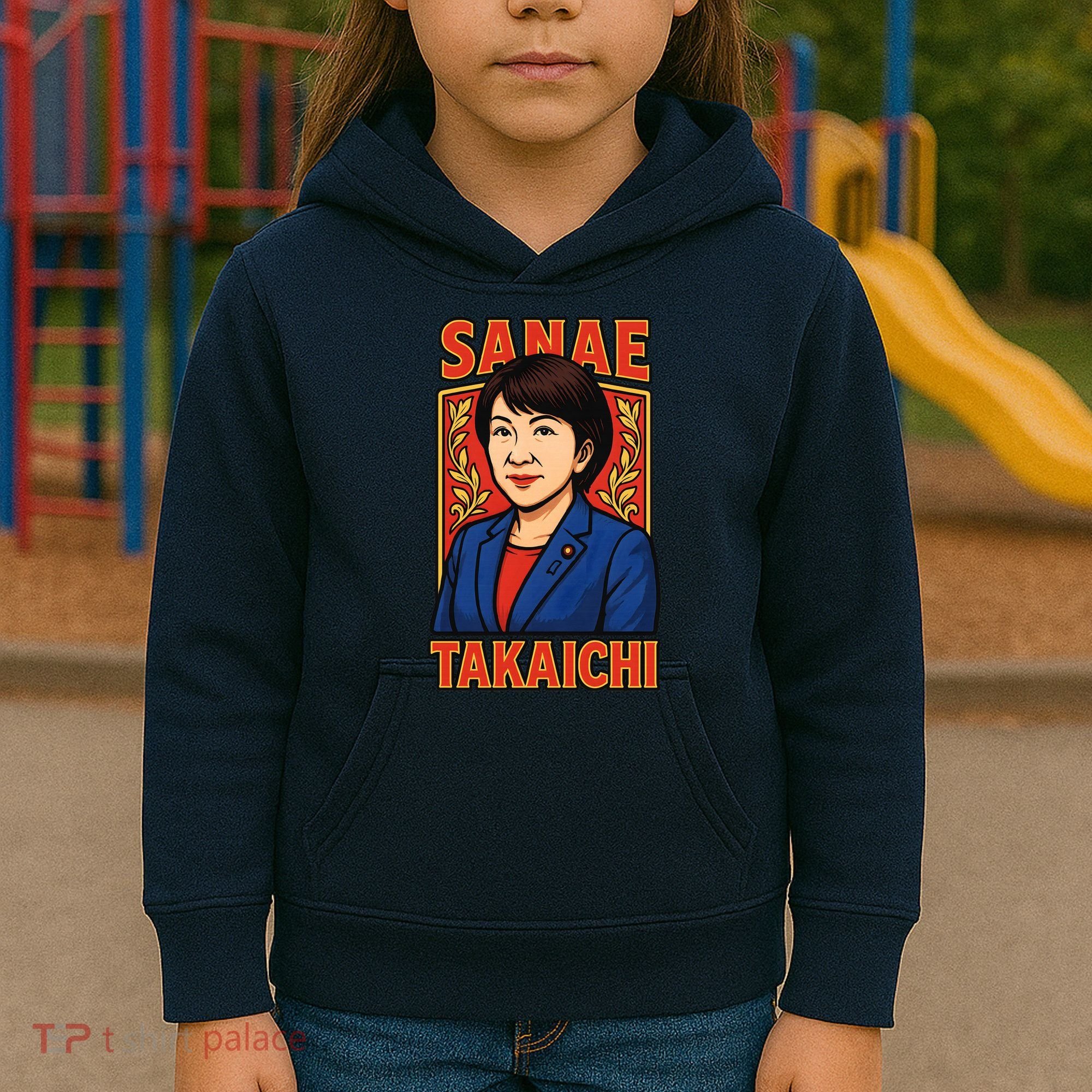 Sanae Takaichi Japanese Politician Kids Hoodie