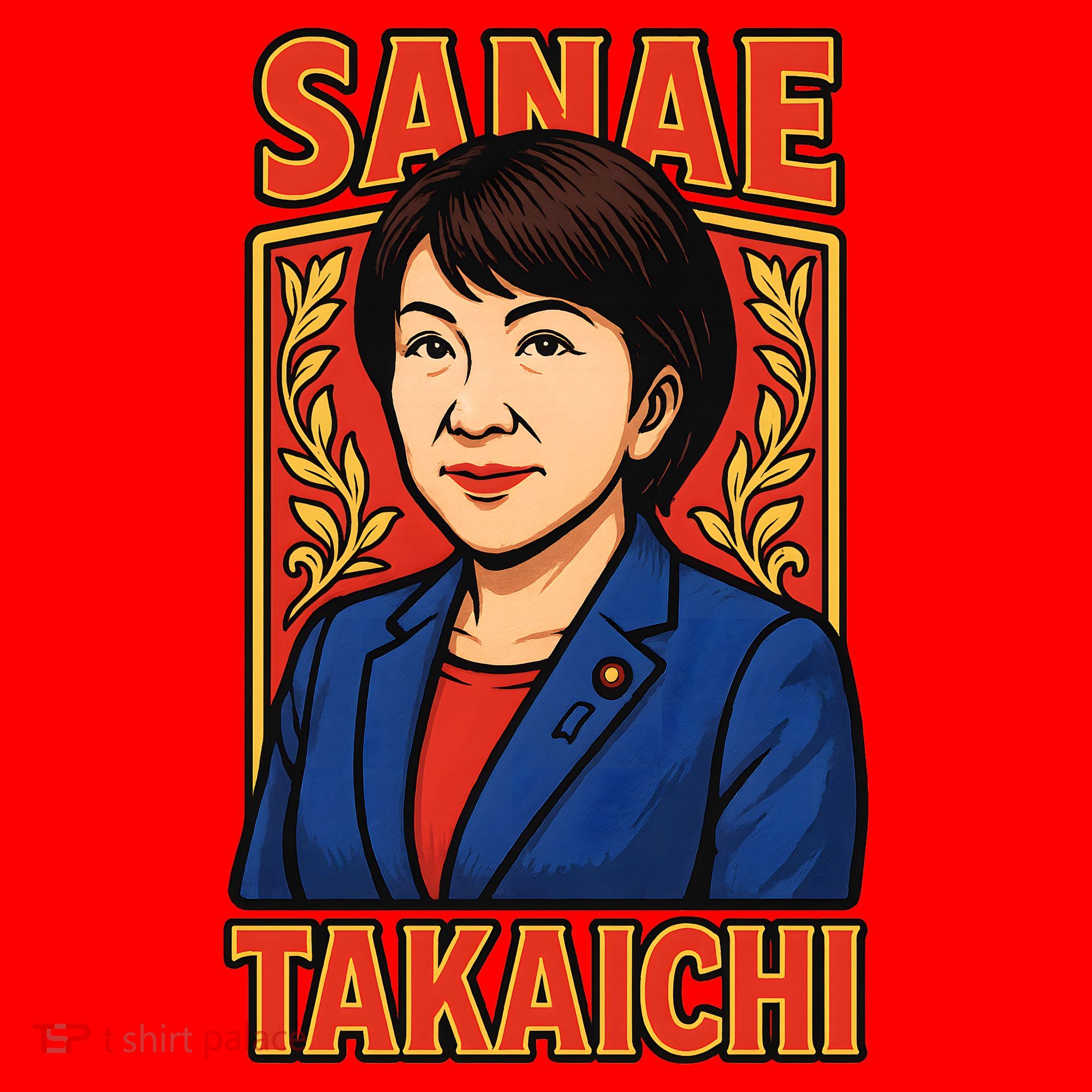 Sanae Takaichi Japanese Politician Santa Hat
