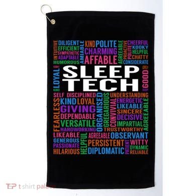Sleep Tech Job Golf Towel