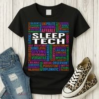Sleep Tech Job Women's T-Shirt thumb 3