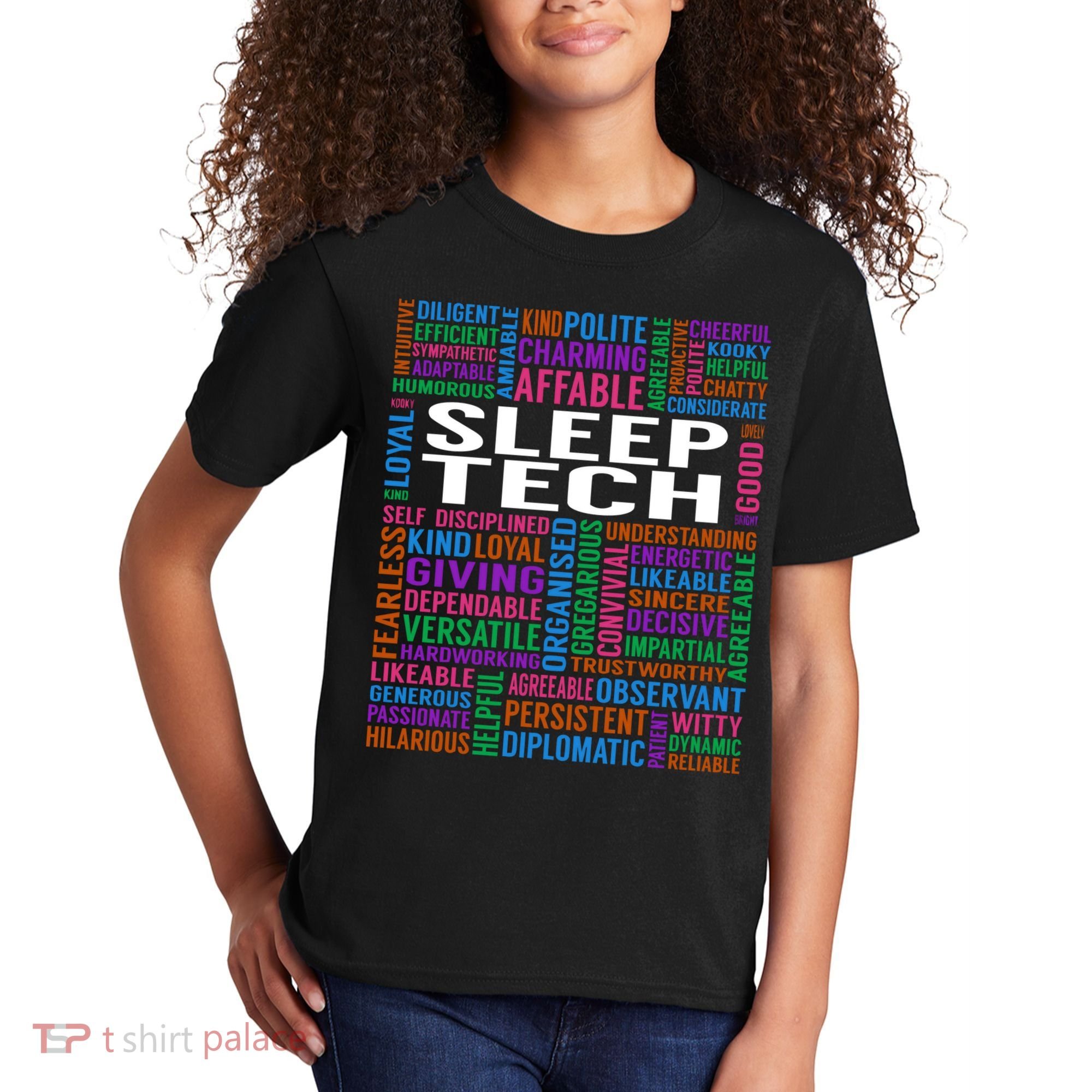 Sleep Tech Job Kids T-Shirt