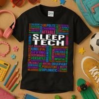 Sleep Tech Job Kids T-Shirt thumb 3