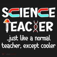 Science Teacher Just Like A Normal Teacher Funny Ornament thumb 1