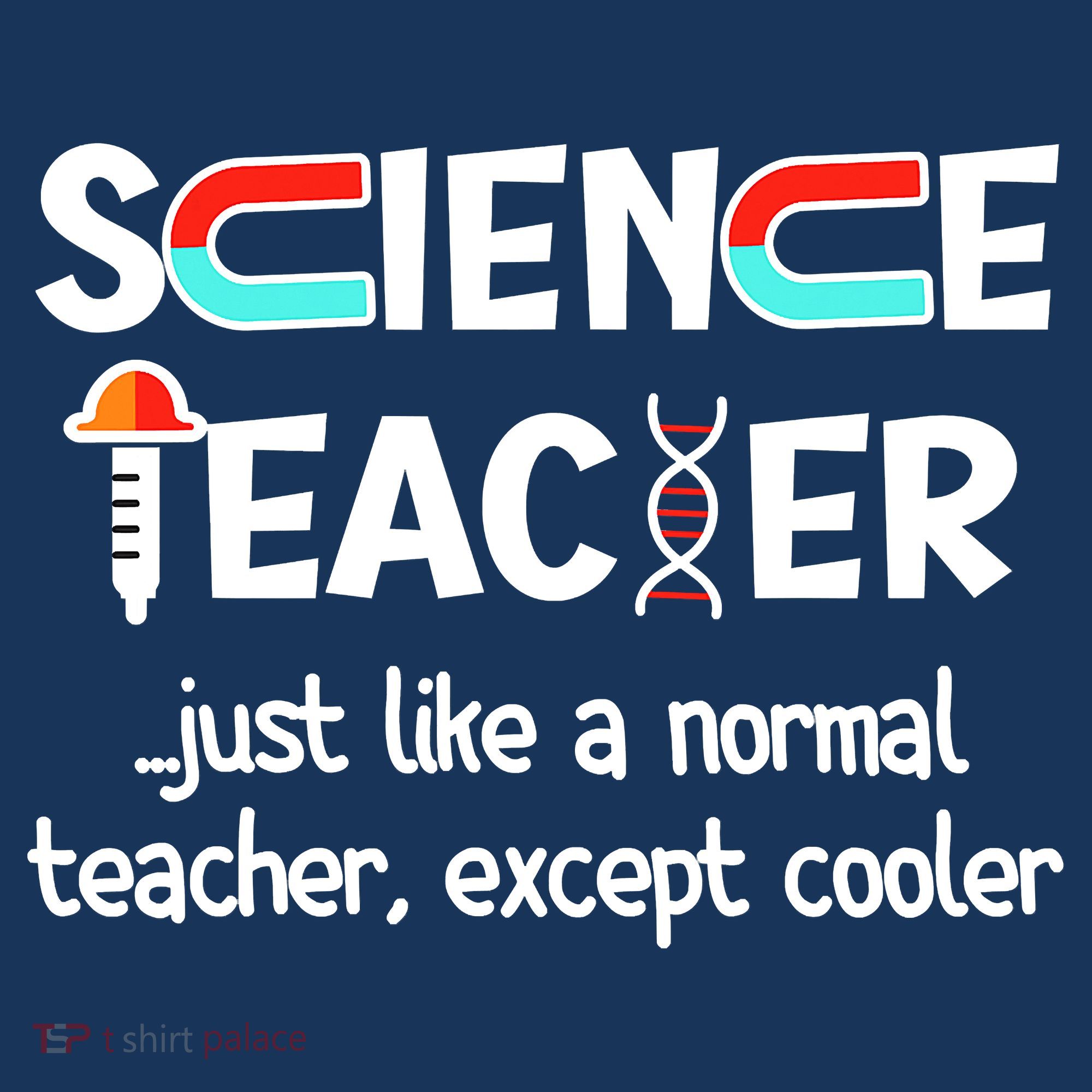 Science Teacher Just Like A Normal Teacher Funny Tank Top